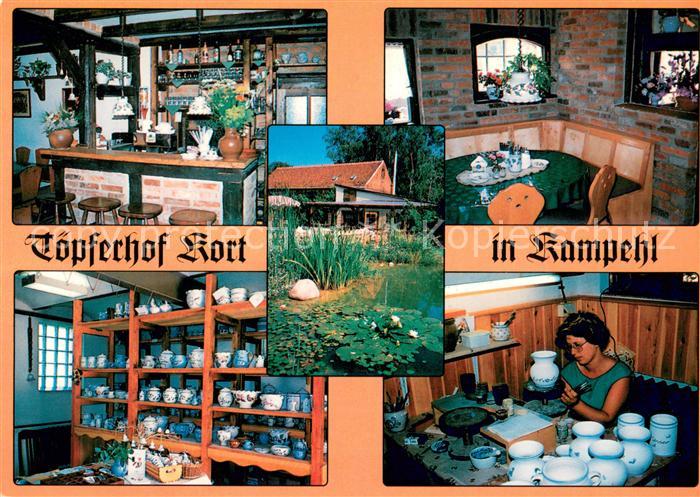 Kampehl Toepferhof Kort Toepferei mit Gaststaette und Cafe Kahlbutzdorf