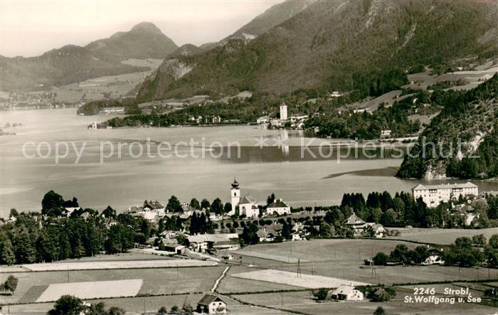 Strobl Wolfgangsee Panorama