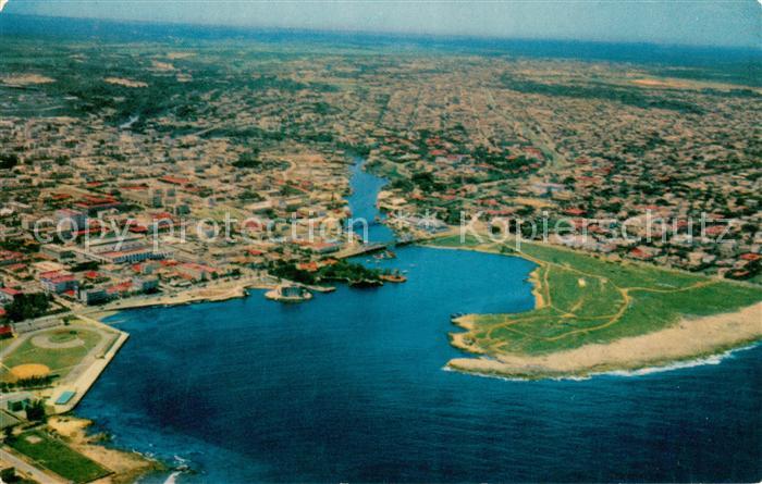 Havana Habana Airplane view of Almendares River Which