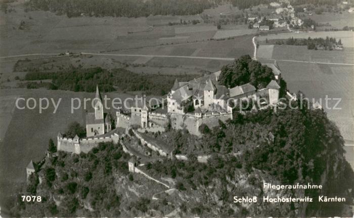 Hochosterwitz Burg Fliegeraufnahme