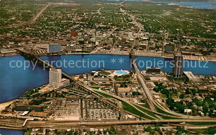 Jacksonville Florida Air view