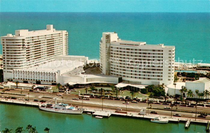 Miami Beach The Fontainebleau Air view