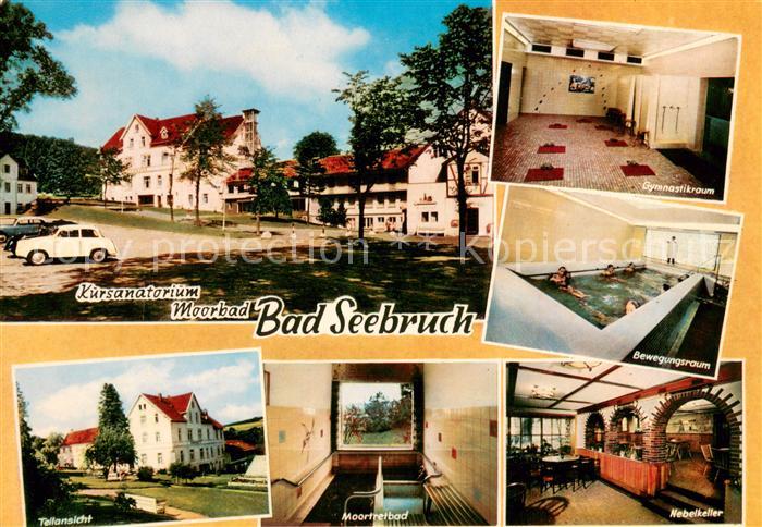 Vlotho Kursanatorium Bad Seebruch Gymnastikraum Teilansicht Moortretbad Nebelkel