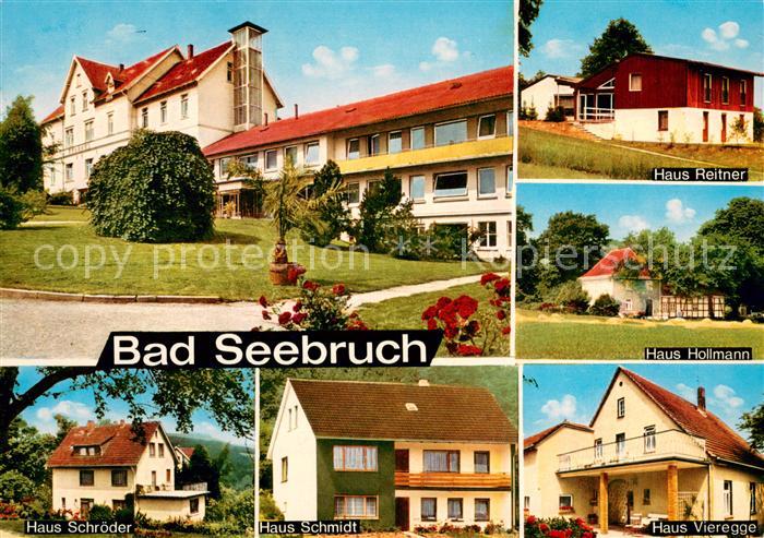 Vlotho Kursanatorium Bad Seebruch Haus Reitner Haus Hollmann Haus Schroeder Haus