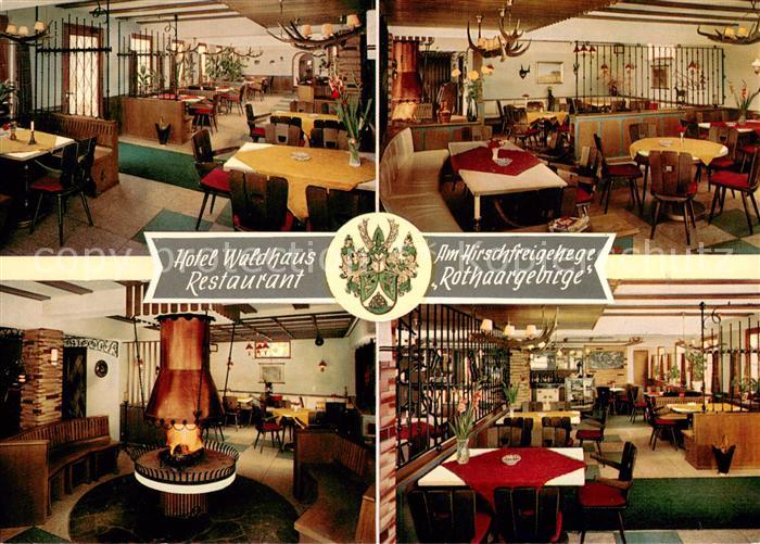 Kirchhundem Waldhaus Hirschgehege Gastraeume