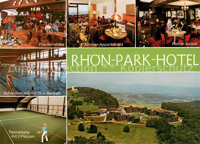 Roth Rhoen-Grabfeld Rhoen Park Hotel Frankenstube Zimmer Rother Kamin Schwimmhal