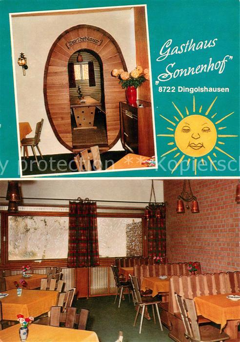 Dingolshausen Gasthaus Sonnenhof Gastraeume Zur Reblaus