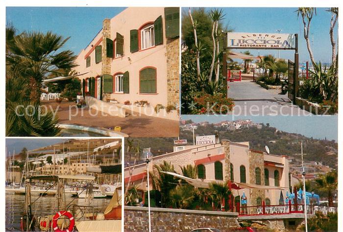 San Stefano Albergo Ristorante Lucciola Eingang Hafen