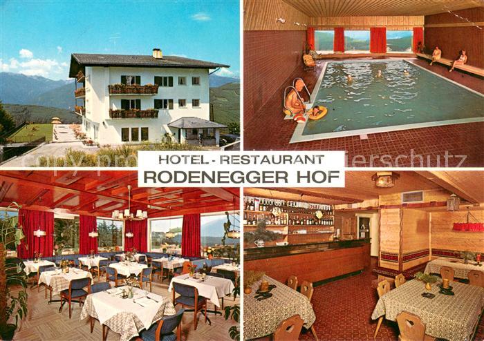 Eisacktal Hotel Restaurant Rodenegger Hof Hallenbad Gastraeume