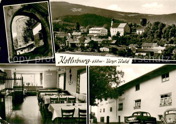 Kollnburg Burgturm Panorama Gasthaus Baumgartner Gaststube