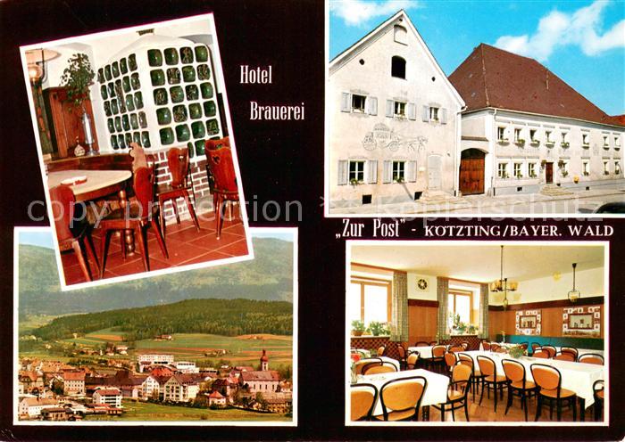 Koetzting Hotel Brauerei Zur Post Gaststuben Panorama