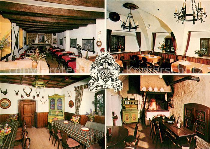 Arnsberg Eichstaett Hotel Schloss Arnsberg Restaurant