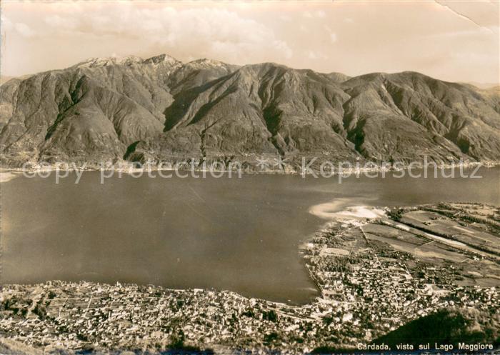 Lago Maggiore Funivia Locarno Orselina Cardada Fliegeraufnahme