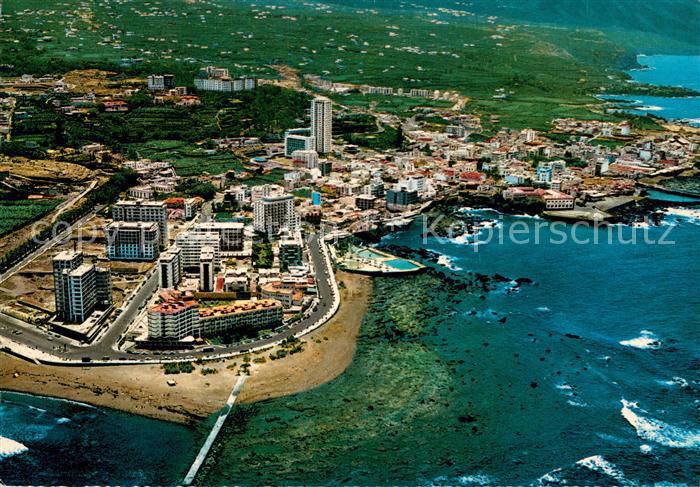 Puerto de la Cruz Fliegeraufnahme