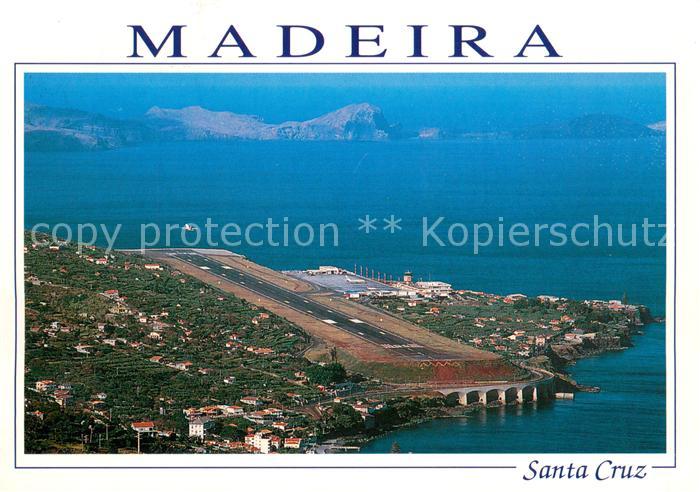 Santa Cruz Madeira Fliegeraufnahme