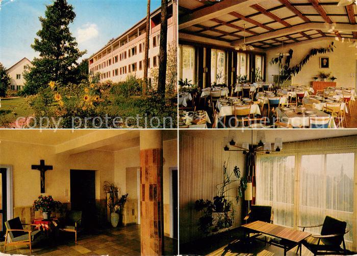 Rummelsberg Erholungsheim Gastraeume Zimmer