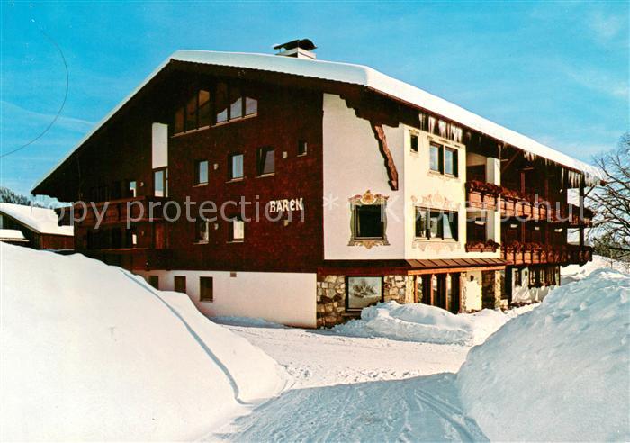Zell Allgaeu Burghotel Baeren