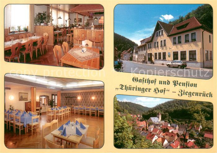 Ziegenrueck Gasthof Pension Thueringer Hof Gastraeume