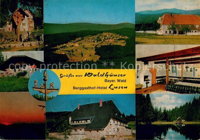 Waldhaeuser Neuschoenau Berggasthof Hotel Lusen Nationalpark Teilansichten