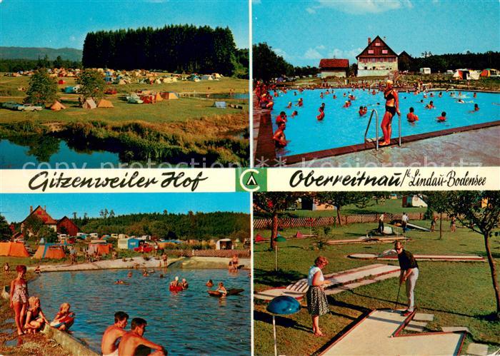 Oberreitnau Gitzenweiler Hof Camping Schwimmbad Minigolfanlage