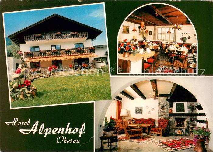 Oberau Loisach Hotel Alpenhof Gastraeume