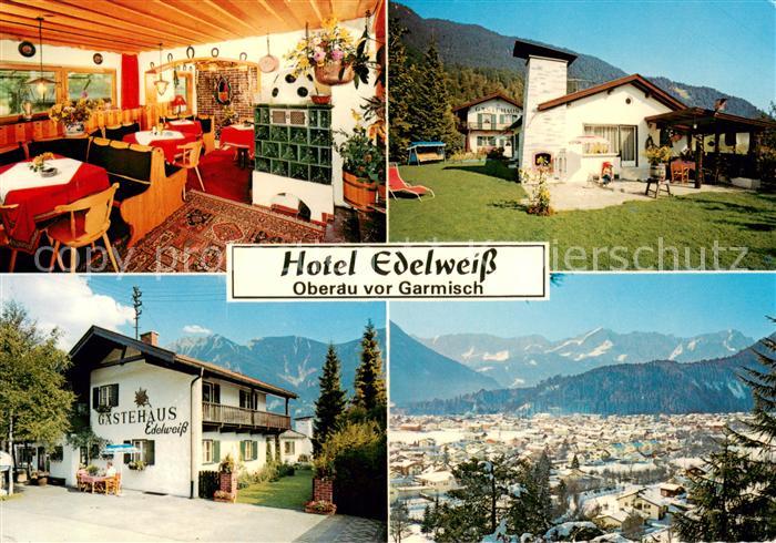 Oberau Loisach Hotel Edelweiss Gastraum Panorama