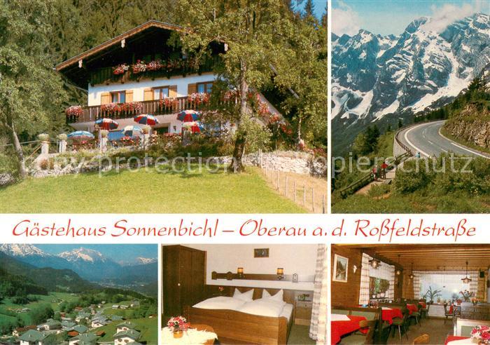 Oberau Berchtesgaden Gaestehaus Sonnenbichl Panorama Zimmer Gaststube Rossfeldst