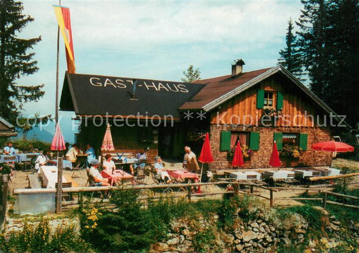 Oberjoch Berggasthaus Iselerplatz Sonnenterrasse