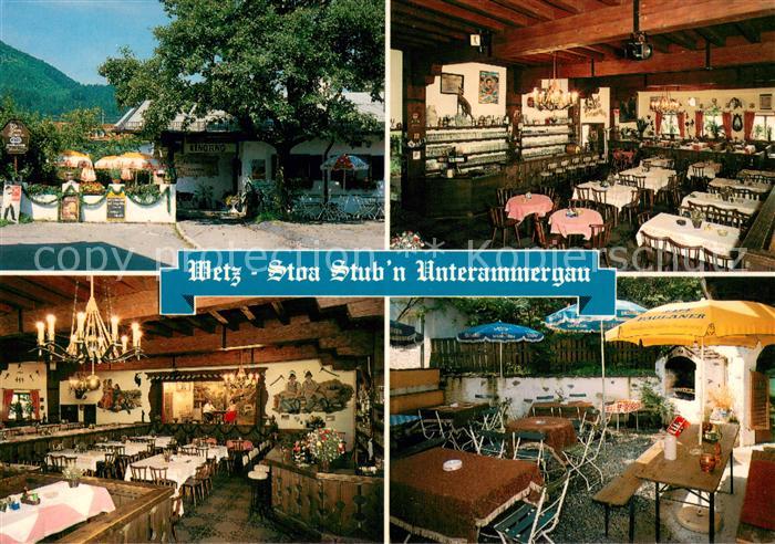 Unterammergau Wetz Stoa Stubn Gastraeume