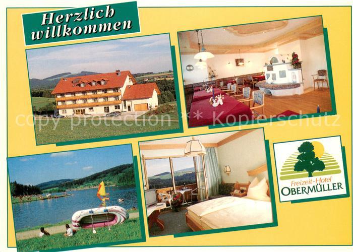 Untergriesbach Niederbayern Freizeit Hotel Obermueller Gaststube Seepanorama Zim