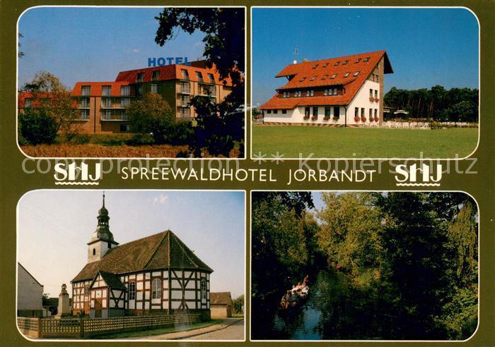 Rickshausen Niewitz Spreewaldhotel Jorbandt Kirche Spreewaldpartie