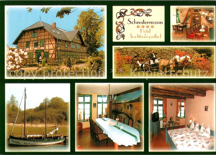 Stuthof Schnatermann Hotel und Traditionsgasthof Gastraeume Zimmer Pferdekutsche