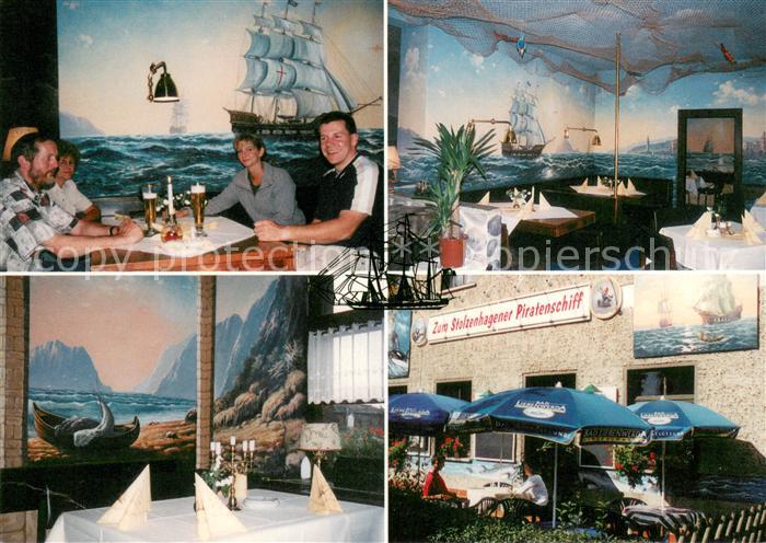 Stolzenhagen Wandlitz Restaurant Stolzenhagener Piratenschiff Gastraeume Terrass