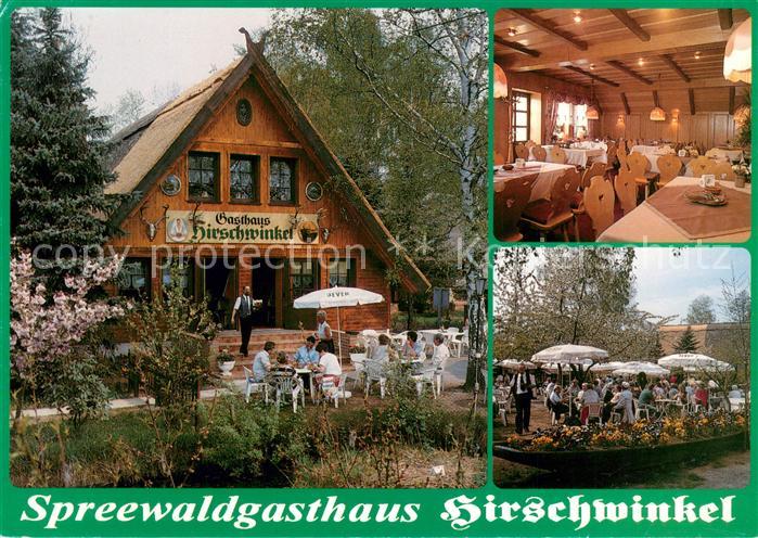 Lehde Gasthaus Hirschwinkel Gaststube Terrasse