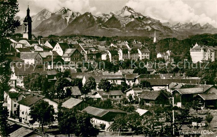 Traunstein Oberbayern Panorama