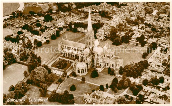 Salisbury Wiltshire Fliegeraufnahme
