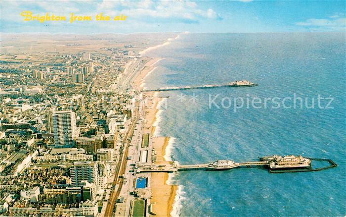 Brighton East Sussex Fliegeraufnahme