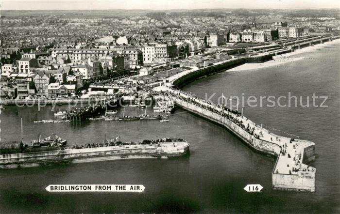 Bridlington East Riding of Yorkshire Fliegeraufnahme