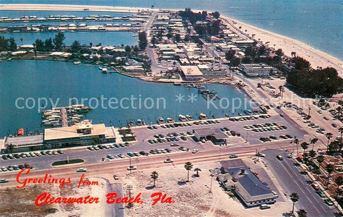 Clearwater Beach Aerial view