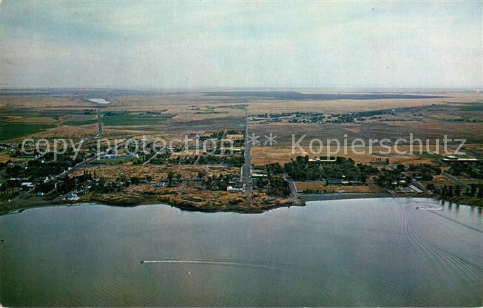 Soap Lake Aerial view