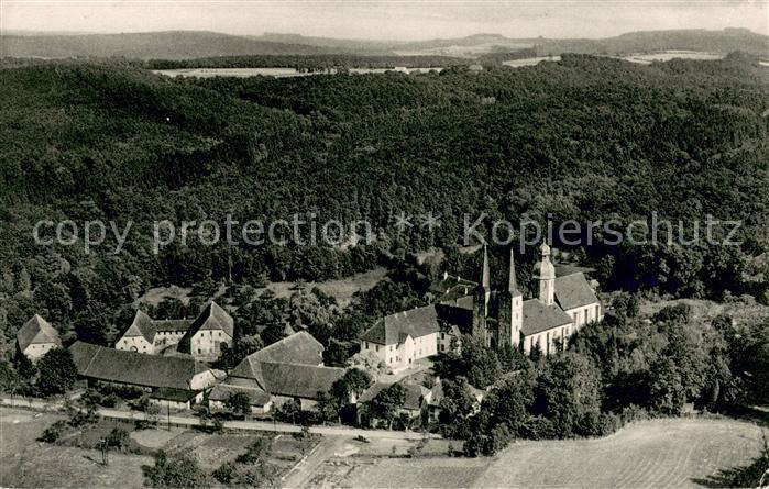 Marienmuenster Ehem Abtei Marienmuenster Fliegeraufnahme