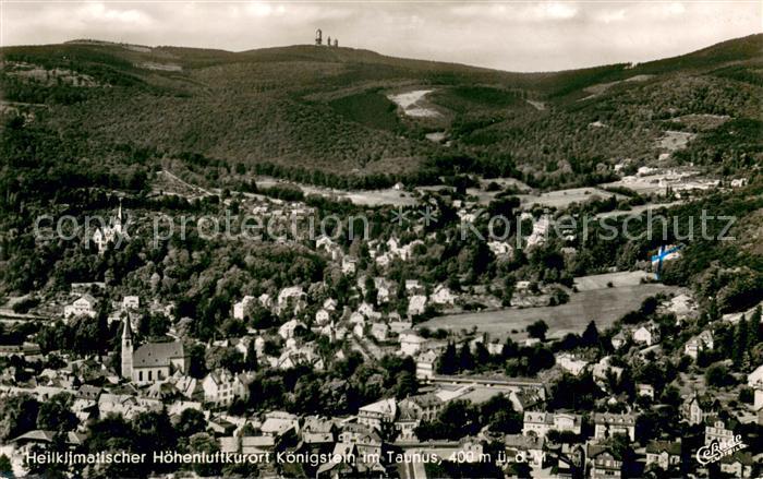 Koenigstein Taunus Fliegeraufnahme