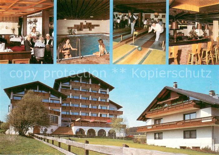 Wolfshagen Harz Hotel Wolfshof Gaststube Hallenbad Kegelbahn Bar