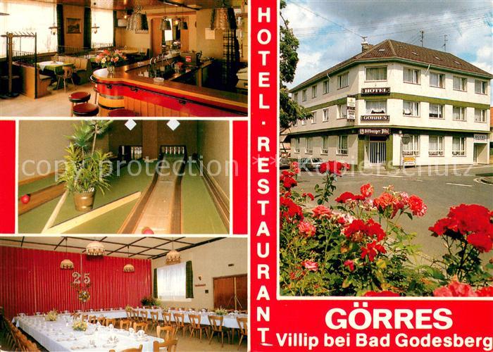 Villip Hotel Restaurant Goerres Gastraeume Kegelbahnen