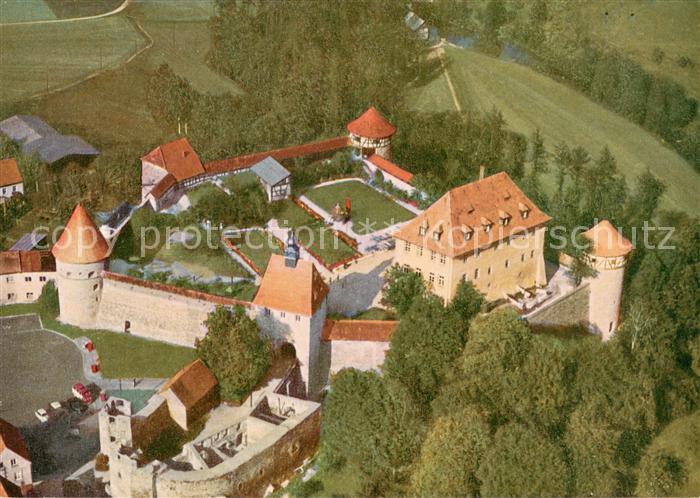 Hohenberg Eger Burg Hohenberg Fliegeraufnahme