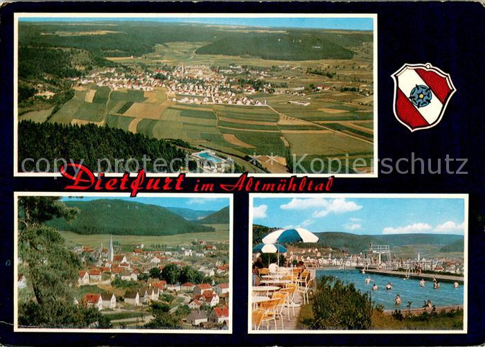 Dietfurt Altmuehl Fliegeraufnahme Panorama Schwimmbad