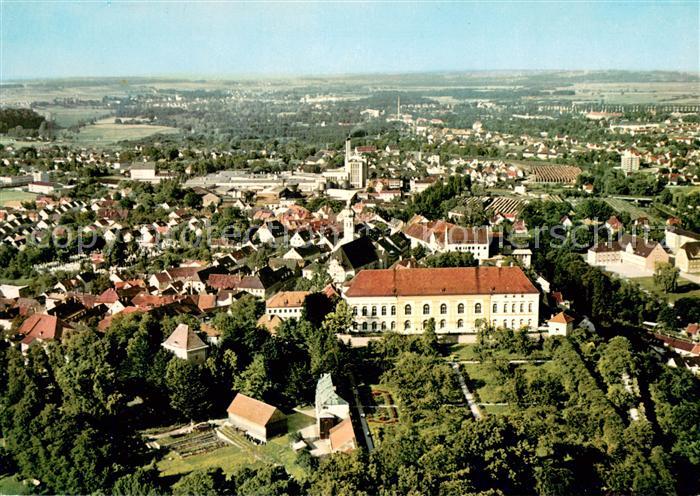 Dachau Fliegeraufnahme mit Schloss
