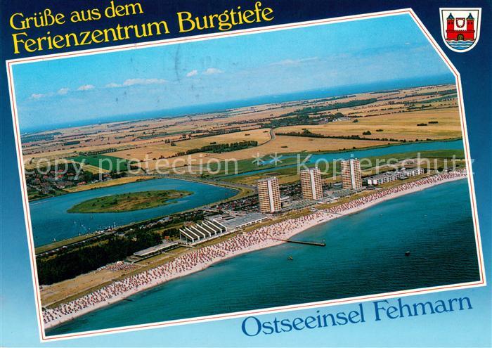 Burg Fehmarn Ferienzentrum Burgtiefe Fliegeraufnahme