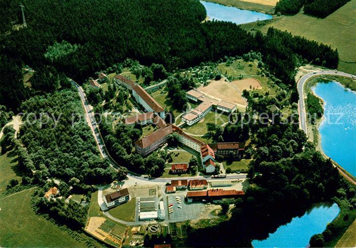 Clausthal-Zellerfeld Goslar Niedersachsen Kurklinik Erbprinzentanne Fliegeraufna