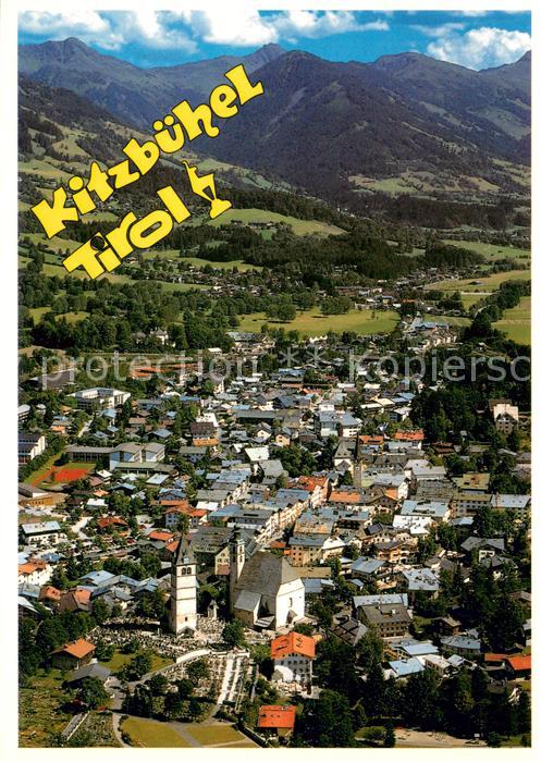 Kitzbuehel Tirol Fliegeraufnahme